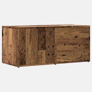 Móvel de TV - Modulo de TV - Armário de TV 80x34x35,5 cm derivados de madeira madeira velha