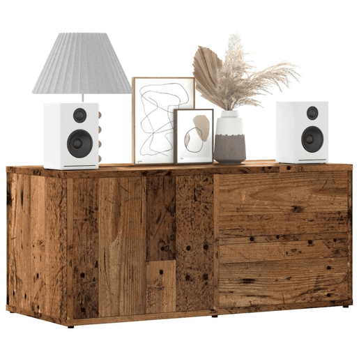 Móvel de TV - Modulo de TV - Armário de TV 80x34x35,5 cm derivados de madeira madeira velha