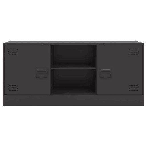 Móvel de TV - Modulo de TV - Armário de TV 99x39x44 aço preto