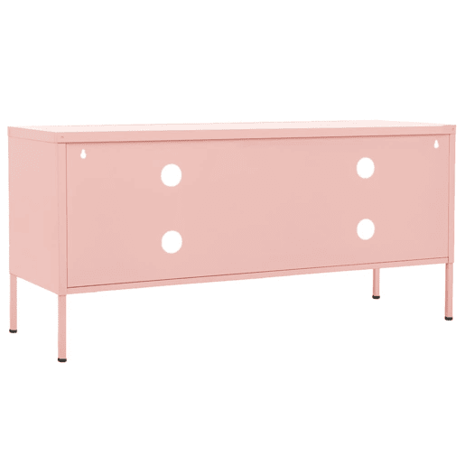 Móvel de TV - Modulo de TV - Armário de TV aço 105x35x50 cm rosa