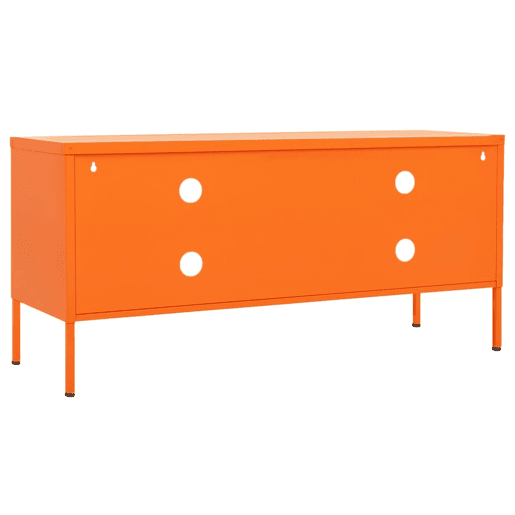 Móvel de TV - Modulo de TV - Armário de TV aço 105x35x50 cm laranja