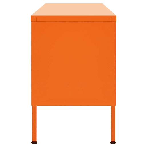 Móvel de TV - Modulo de TV - Armário de TV aço 105x35x50 cm laranja