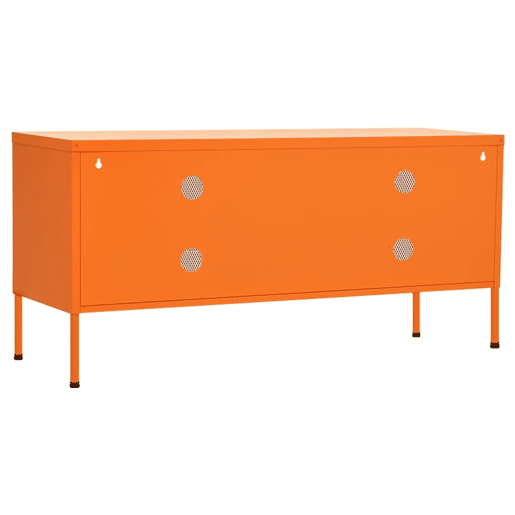 Móvel de TV - Modulo de TV - Armário de TV aço 105x35x50 cm laranja