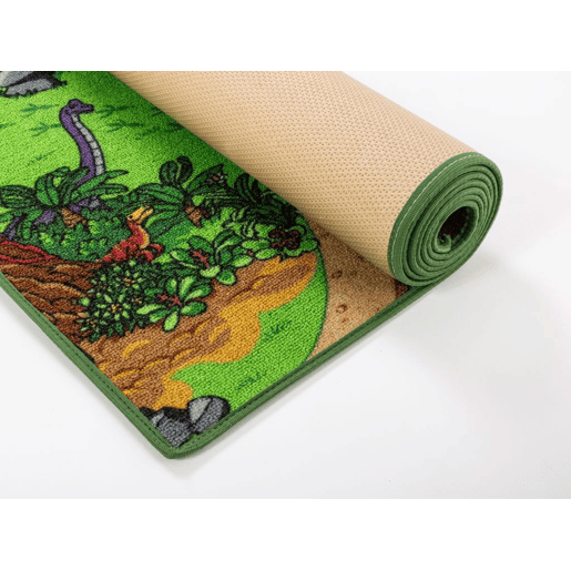 Tapete infantil AMBIHOME DINO WORLD - antiderrapante, 95x133cm