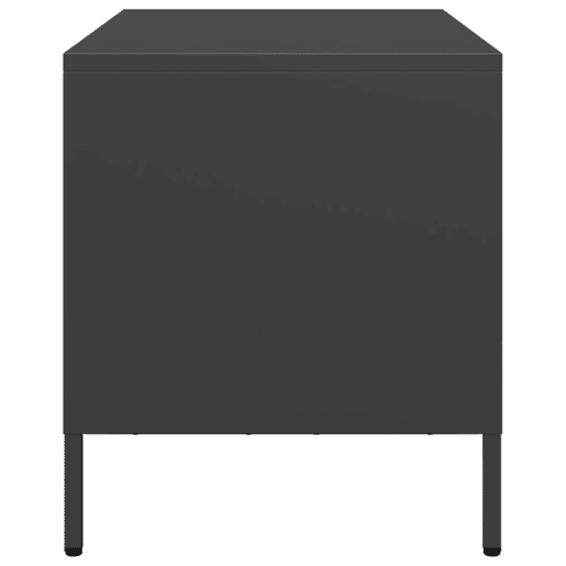 Móvel de TV - Modulo de TV - Armário de TV 68x39x43,5 cm aço laminado a frio preto Móvel de TV - Modulo de TV - Armário de TV 68x39x43,5 cm aço laminado a frio preto