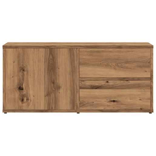 Móvel TV - Modulo de TV - Armário de TV 80x34x35,5 cm derivados de madeira carvalho artisiano