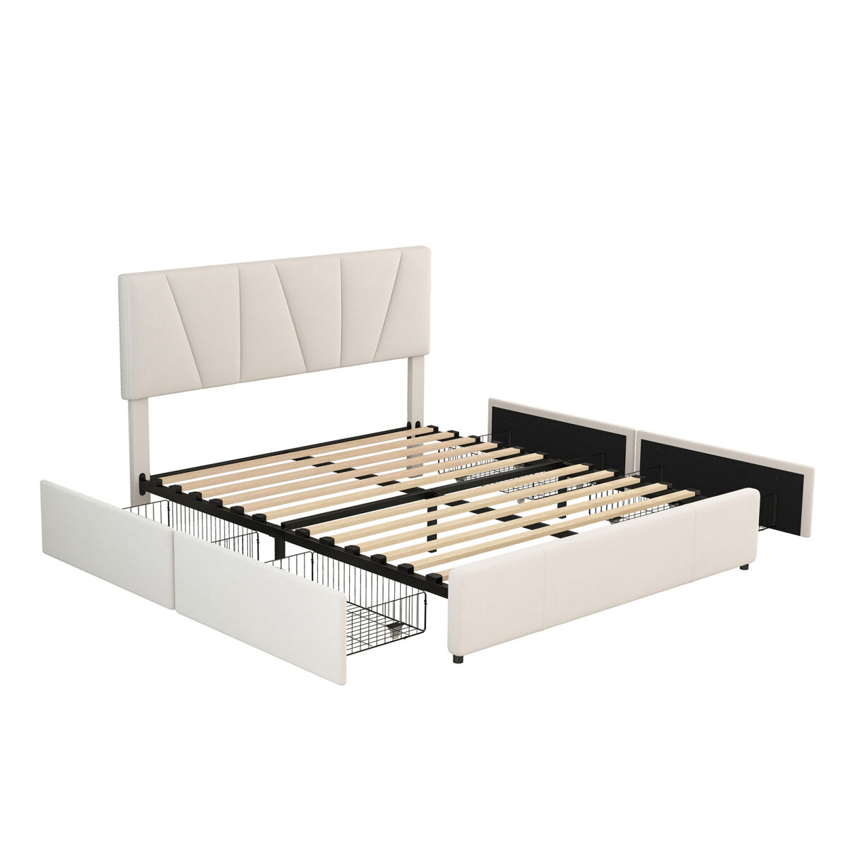 Cama con cajones 200x160