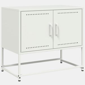 Móvel de TV - Modulo de TV - Armário de TV 68,5x39x60,5 cm aço branco