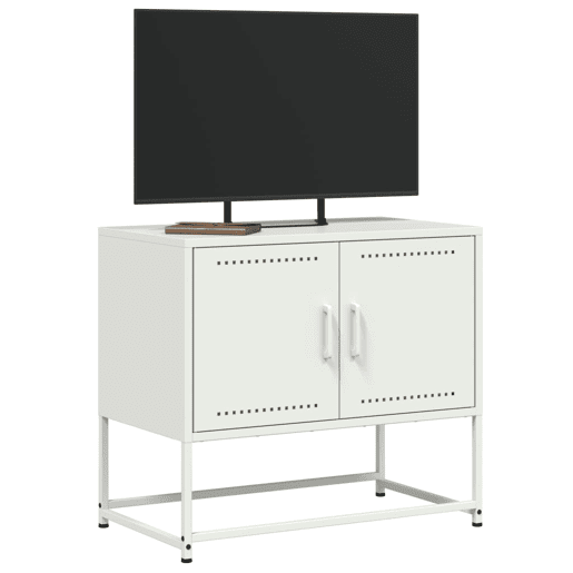 Móvel de TV - Modulo de TV - Armário de TV 68,5x39x60,5 cm aço branco