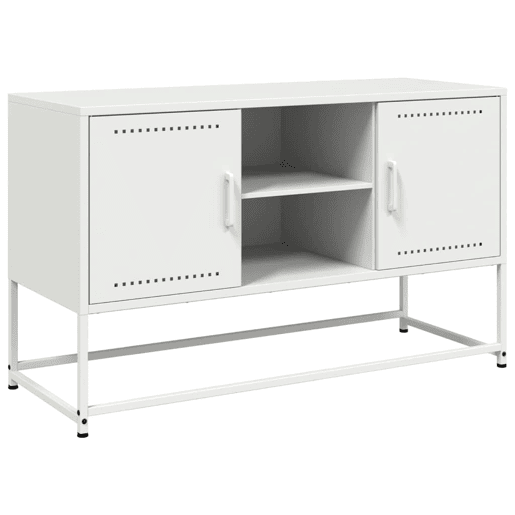 Móvel de TV - Modulo de TV - Armário de TV 100,5x39x60,5 cm aço branco