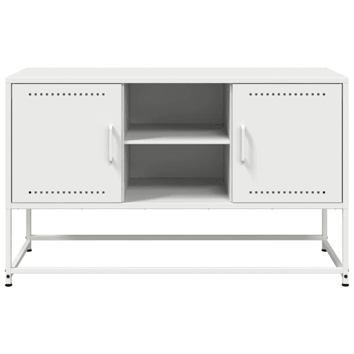 Móvel de TV - Modulo de TV - Armário de TV 100,5x39x60,5 cm aço branco