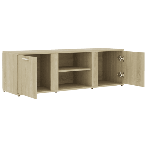 Móvel de TV - Modulo de TV - Armário de TV 120x34x37 cm derivados de madeira carvalho sonoma
