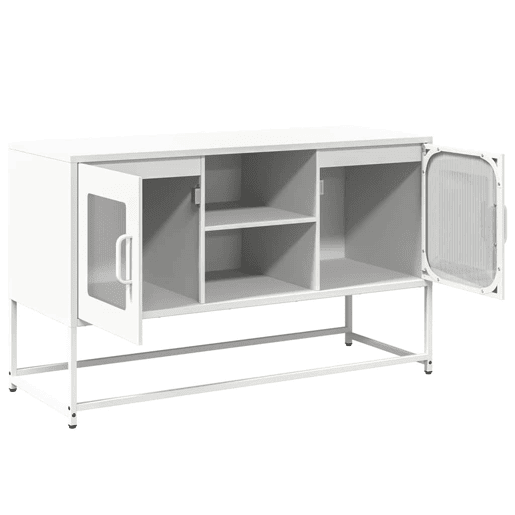 Móvel de TV - Modulo de TV - Armário de TV 100,5x39x60,5 cm aço branco