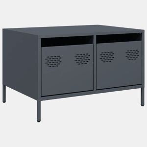 Móvel de TV - Modulo de TV - Armário de TV 68x50x43,5 cm aço laminado a frio antracite