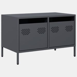 Móvel de TV - Modulo de TV - Armário de TV 68x39x43,5 cm aço laminado a frio antracite