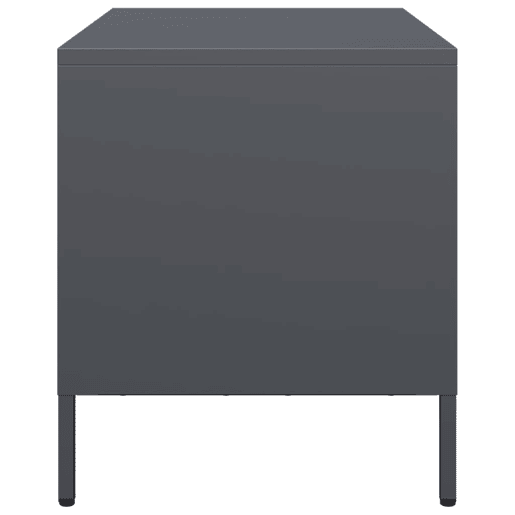 Móvel de TV - Modulo de TV - Armário de TV 68x39x43,5 cm aço laminado a frio antracite