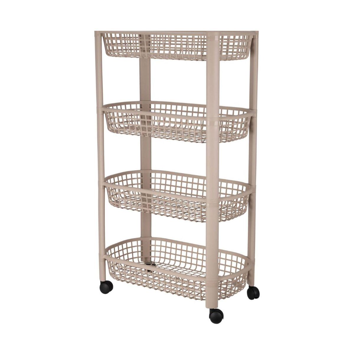 Well Home Carro de cocina con 4 ruedas