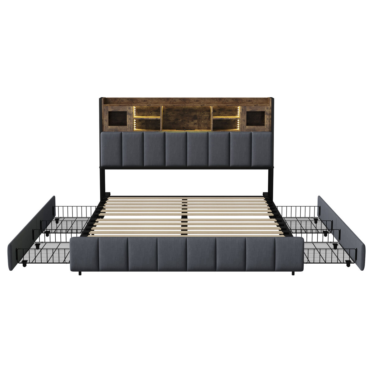 Cama con cajones 200x140