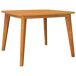 Juego de comedor de jardín 5 piezas madera maciza de acacia Juego de comedor de jardín 5 piezas madera maciza de acacia Marrón
