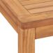 Juego de comedor de jardín 4 piezas madera maciza de teca Juego de comedor de jardín 4 piezas madera maciza de teca Marrón