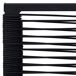 Juego de comedor para jardín 3 piezas Juego de comedor para jardín 3 piezas Negro