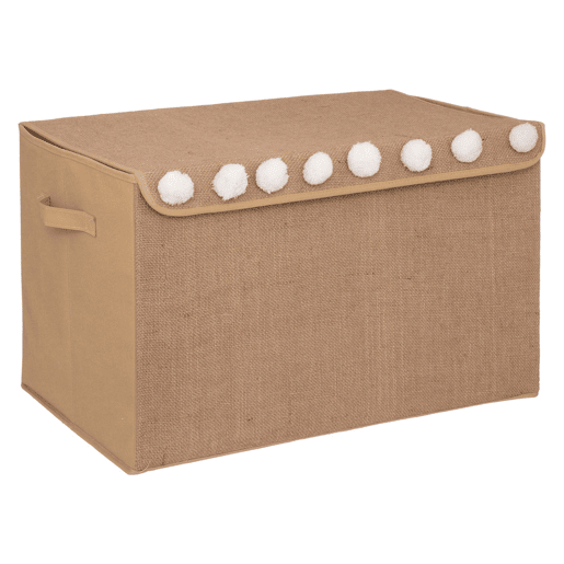WELL HOME - Baú infantil com pompons