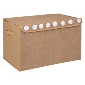 WELL HOME - Baú infantil com pompons