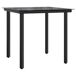 Juego de comedor de jardín 5 piezas ratán sintético Juego de comedor de jardín 5 piezas ratán sintético Marrón