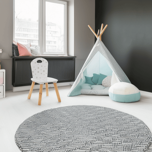 WELL HOME - Cadeira infantil Dulzura com estampas 32x31,5x50cm