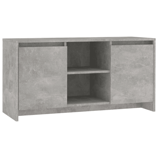 Móvel de TV - Modulo de TV - Armário de TV 102x37,5x52,5 cm derivados de madeira cinza cimento