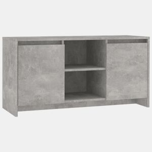 Móvel de TV - Modulo de TV - Armário de TV 102x37,5x52,5 cm derivados de madeira cinza cimento