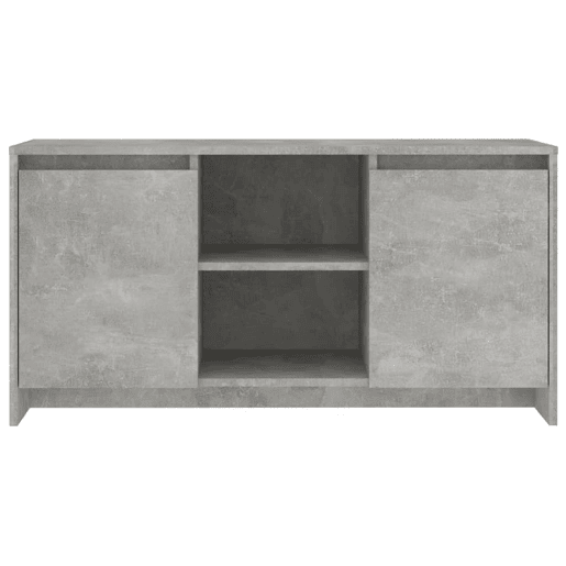 Móvel de TV - Modulo de TV - Armário de TV 102x37,5x52,5 cm derivados de madeira cinza cimento