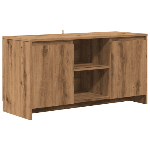 Móvel TV - Modulo de TV - Armário de TV 102x37,5x52,5 cm derivados madeira carvalho artisiano