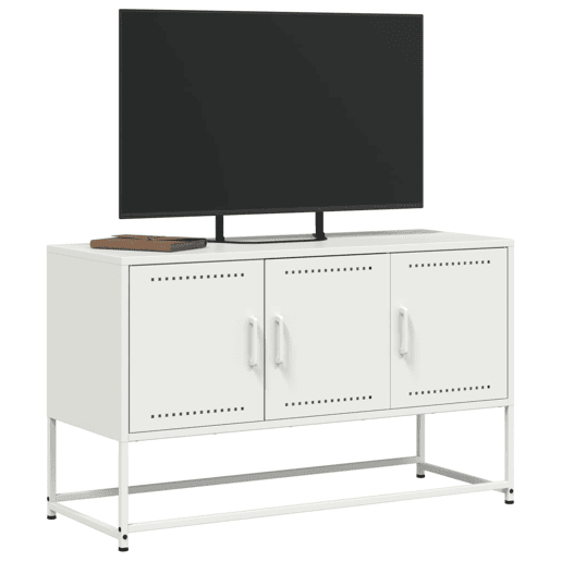 Móvel de TV - Modulo de TV - Armário de TV 100,5x39x60,5 cm aço branco