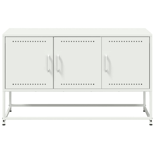 Móvel de TV - Modulo de TV - Armário de TV 100,5x39x60,5 cm aço branco
