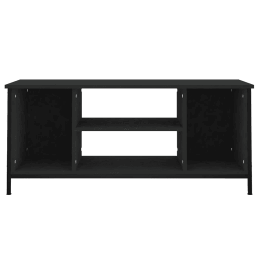 Móvel para TV - Móvel de TV - Armário de TV 102x35x45 cm madeira processada preto