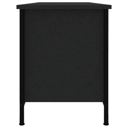Móvel para TV - Móvel de TV - Armário de TV 102x35x45 cm madeira processada preto