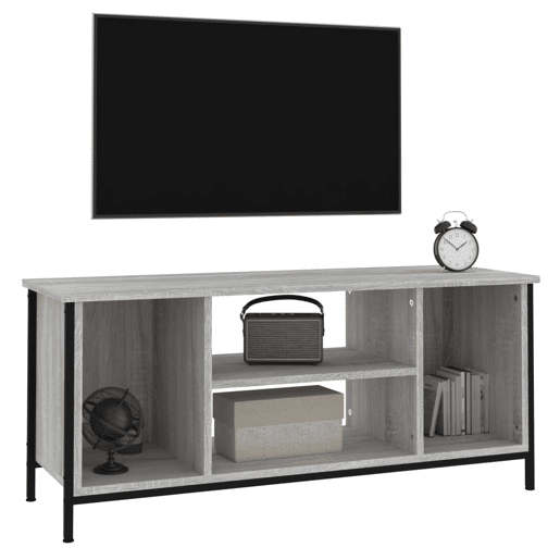 Móvel de TV - Modulo de TV - Armário de TV 102x35x45 cm derivados de madeira cinzento sonoma
