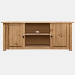 Móvel de TV - Modulo de TV - Armário de TV 120x40x50 cm madeira de pinho maciça Panama