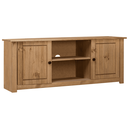 Móvel de TV - Modulo de TV - Armário de TV 120x40x50 cm madeira de pinho maciça Panama
