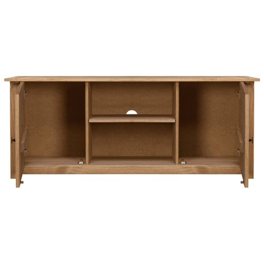 Móvel de TV - Modulo de TV - Armário de TV 120x40x50 cm madeira de pinho maciça Panama