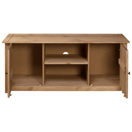 Móvel de TV - Modulo de TV - Armário de TV 120x40x50 cm madeira de pinho maciça Panama
