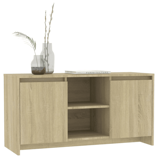 Móvel de TV - Modulo de TV - Armário de TV 102x37,5x52,5 cm derivados madeira carvalho sonoma
