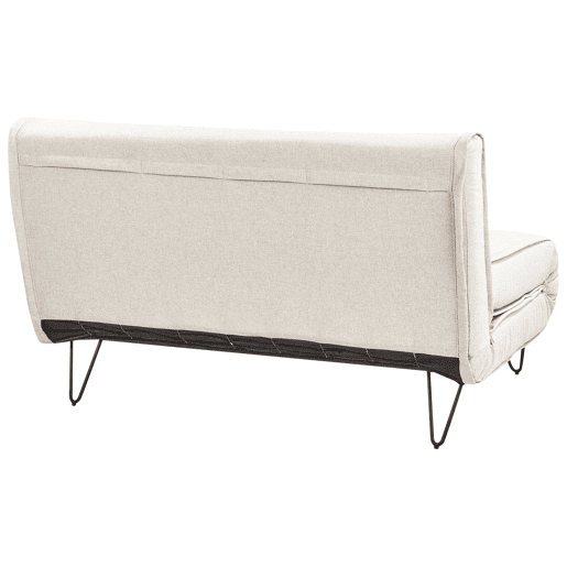Conjunto de sala de estar VESTFOLD Tecido Creme claro 3 lugares