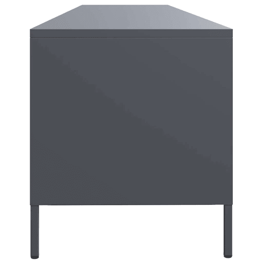 Móvel de TV - Modulo de TV - Armário de TV 202x39x43,5 cm aço laminado a frio antracite