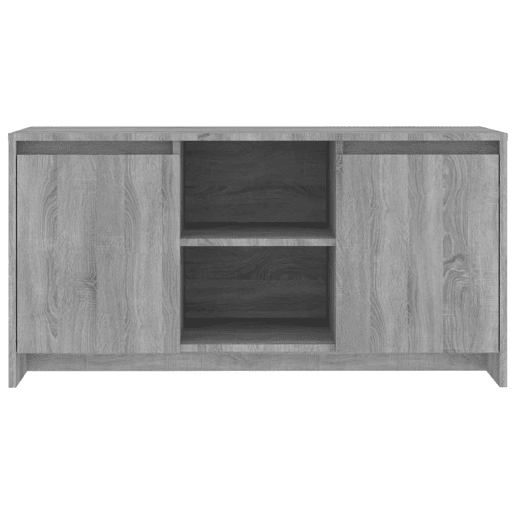 Móvel de TV - Modulo de TV - Armário de TV 102x37,5x52,5 cm derivados madeira sonoma cinza