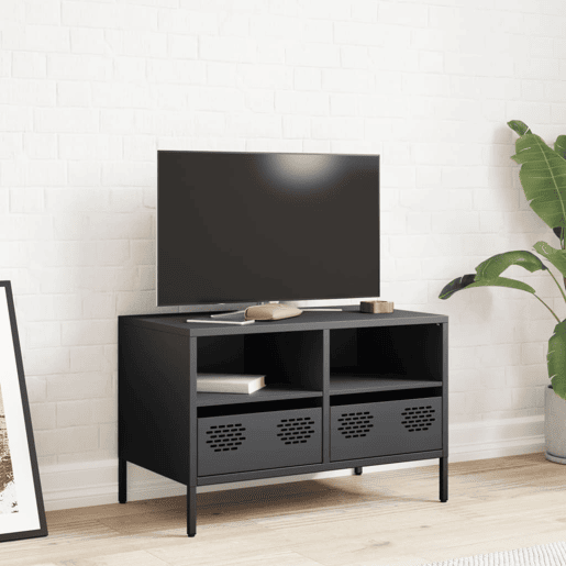 Móvel de TV - Modulo de TV - Armário de TV 68x39x43,5 cm aço laminado a frio antracite