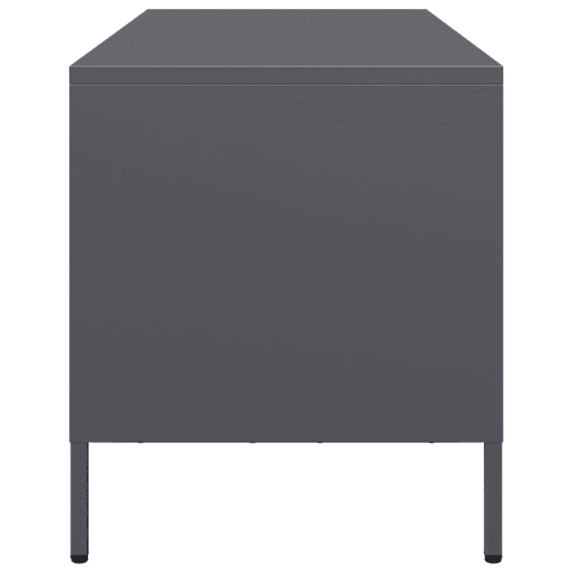 Móvel de TV - Modulo de TV - Armário de TV 68x39x43,5 cm aço laminado a frio antracite