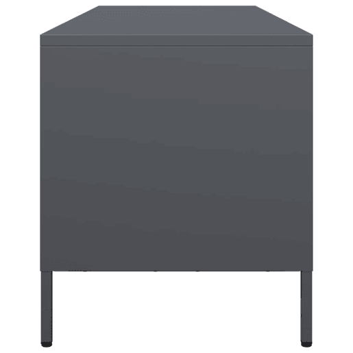 Móvel de TV - Modulo de TV - Armário de TV 135x39x43,5 cm aço laminado a frio antracite