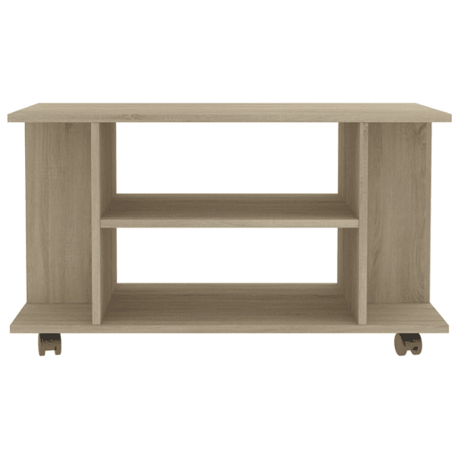 Móvel de TV - Modulo de TV - Armário de TV com rodas 80x40x45 cm deriv.madeira carvalho sonoma